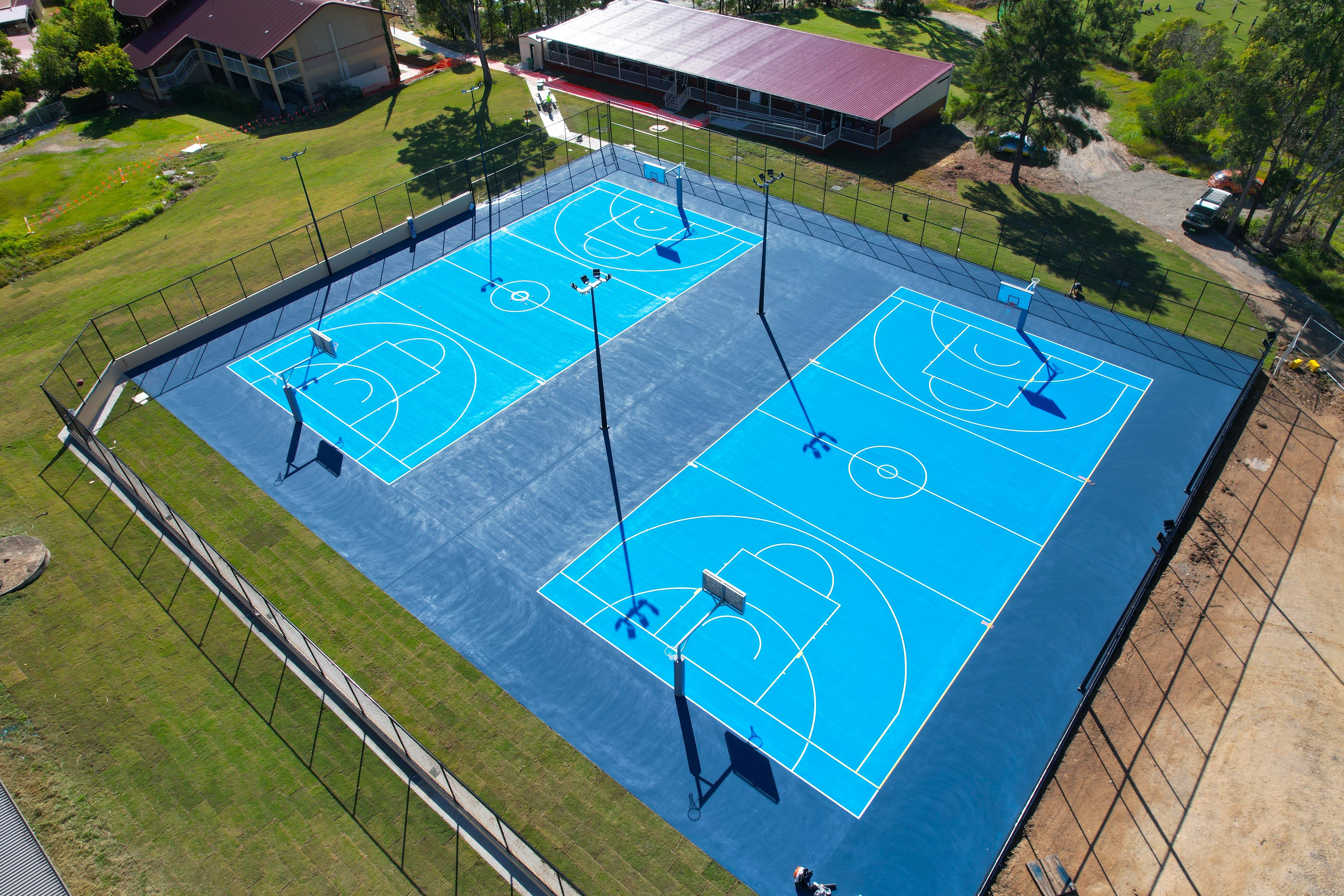 Coomera Anglican College Court Upgrade